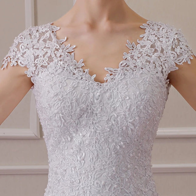 Wholesale Bridal Trailing Simple Light Wedding Mermaid Dress