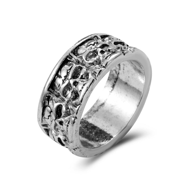 Wholesale Skull Ring Hollow Ring Halloween Gift For Men & Women