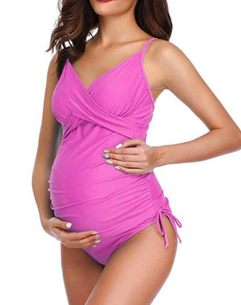 Wholesale Maternity Two-Piece Swimsuit Bikini Swimsuit Set