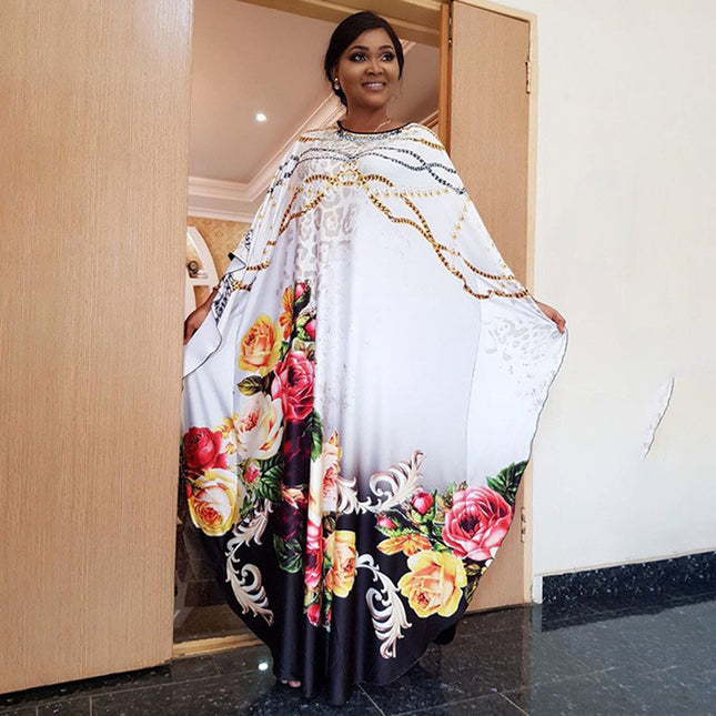 Großhandel afrikanische Damen Big Swing Dolman Sleeve Robe