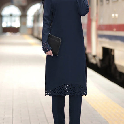 Wholesale Women's Muslim Robe Pants Two-Piece Set