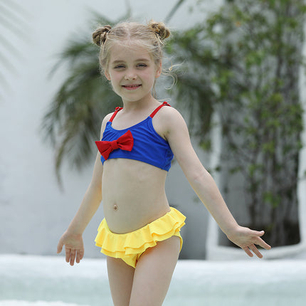 Zweiteiliger Badeanzug für Kinder, Mädchen, Fliege, Bikini
