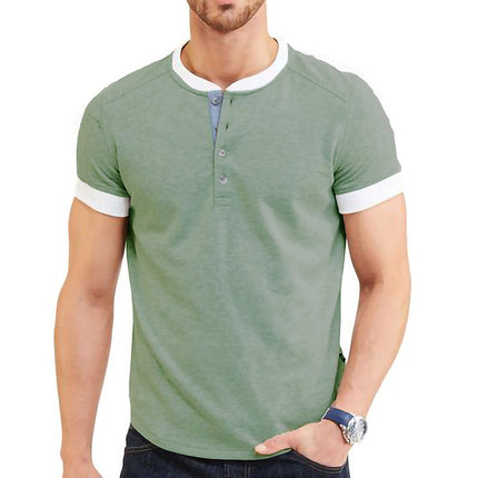 Herren Sommer Kurzarm T-Shirt Plus Size Tops