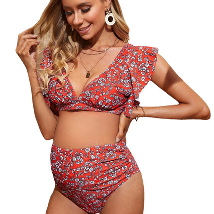 Wholesale Maternity Two-piece Swimsuit Color Sexy Beach Swimsuit
