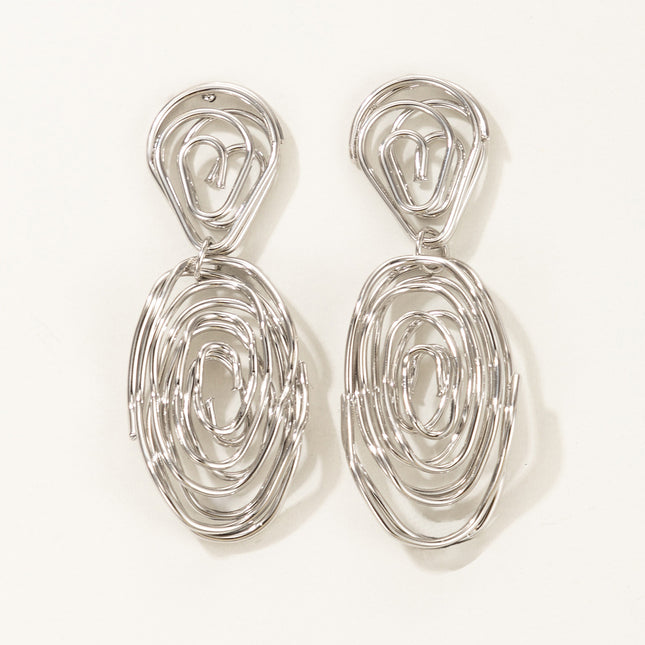 Einfache geometrische böhmische Ohrringe für Frauen