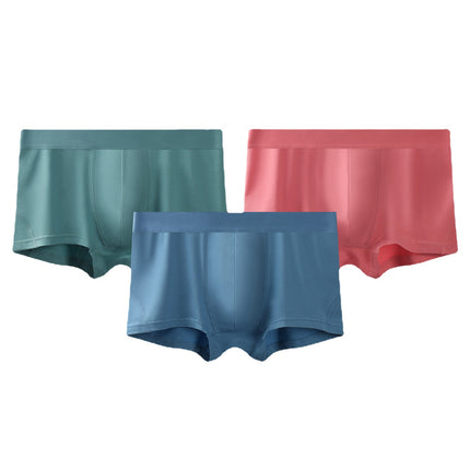 Wholesale Men's Underwear Boxer Pants Cotton Mid Waist Boxer