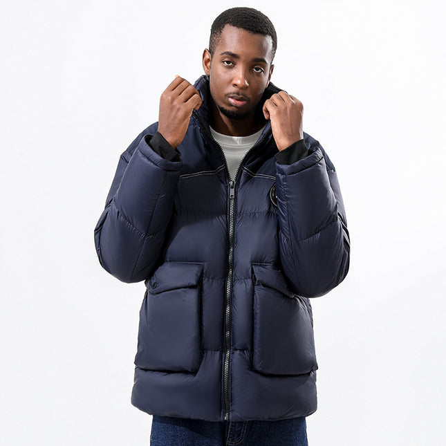 Men's Winter Plus Size Plush Thick Padding Jackets