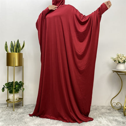 Wholesale Women's Batman Long Sleeve Solid Maxi Dress
