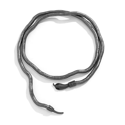 Sexy Winding Snake Waist Chain Metal Texture DIY Body Chain