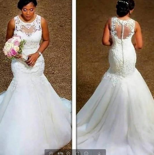Wholesale Bridal Thin Mid Waist Mid Length Princess Wedding Dress