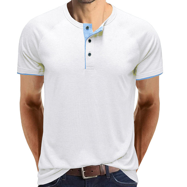 Lässiges Sport-Kurzarm-T-Shirt für Sommermänner