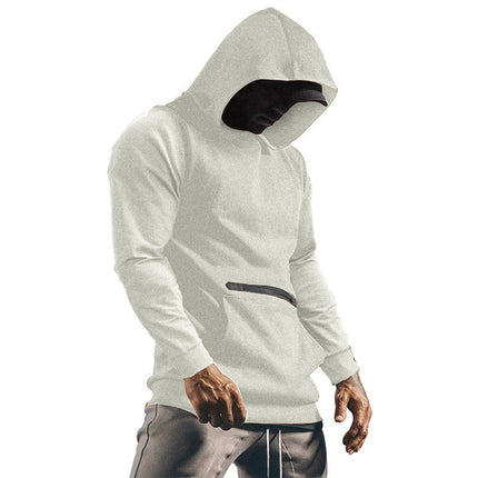 Wholesale Men's Autumn Winter Casual Sports Pullover Plus Size Hoodie
