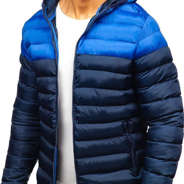 Wholesale Men's Autumn Winter Jacket Warm Thick Padded Coat