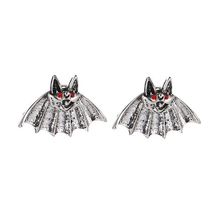 Großhandel kreative übertriebene Piercing Bat Animal Trendy Ohrringe