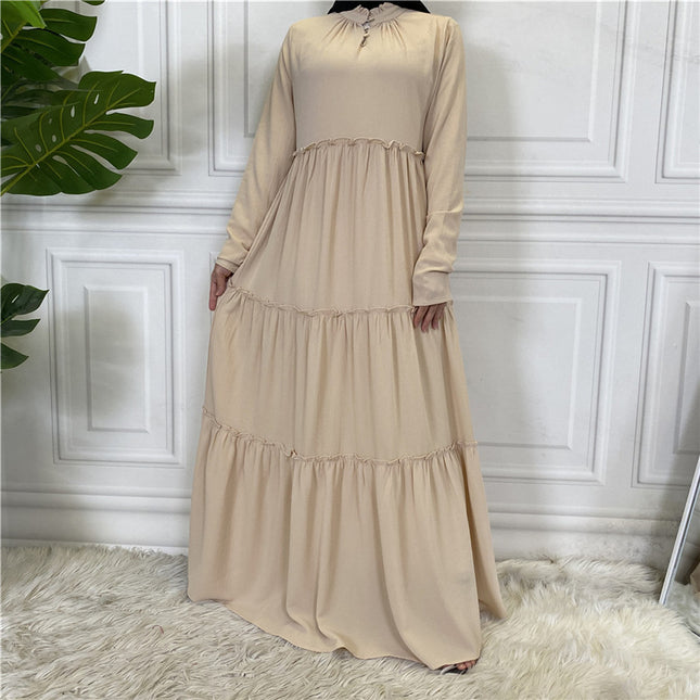 Art- und Weisebeiläufiges Komfort-Chiffon- Kleid der Großhandelsfrauen