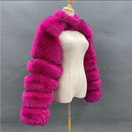 Wholesale Women's Fashion Faux Fur Autumn Winter Coats