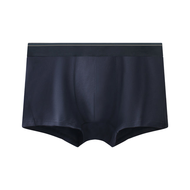 Wholesale Men's Cotton Underwear Stretch Mid Waist Boxer