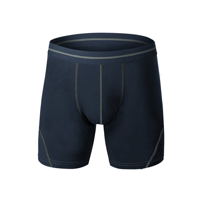 Wholesale Men's Underwear Cotton Length Fitness Sports Boxer