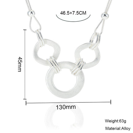 Wholesale Ladies Summer Clavicle Chain Alloy Necklace