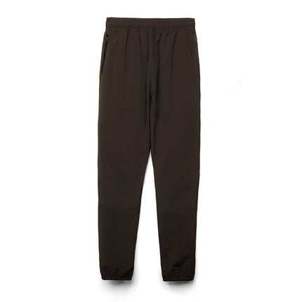 Pantalones de secado rápido ajustables de pie suelto casual para hombres de primavera otoño