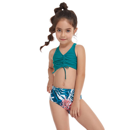 Children's Cute Girls Two-piece Swimsuit