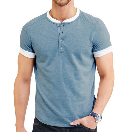 Herren Sommer Kurzarm T-Shirt Plus Size Tops