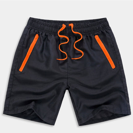 Wholesale Men's Seashore Solid Color Swimming Trunks Beach Shorts