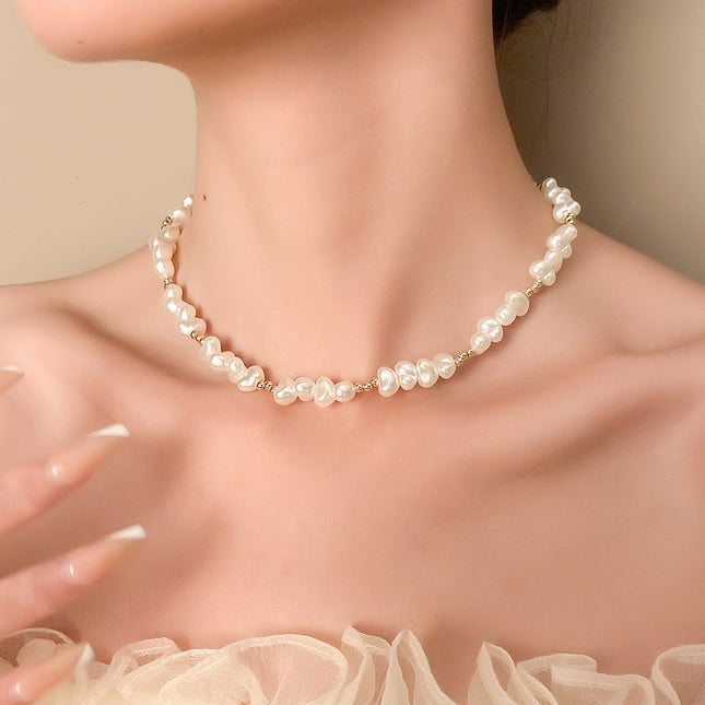 Perlenkette Mode handgefertigte Perlen Schlüsselbein-Kettenarmband