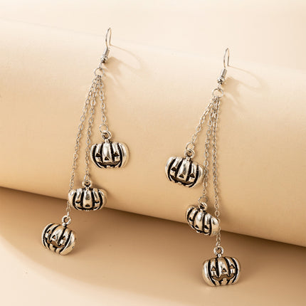 Halloween-Schädel-bunte Perlen-elastische Schnur-Armband-Ohrringe