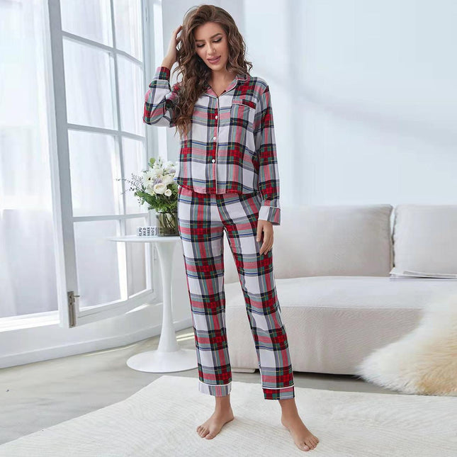Cardigan Homewear Set Mother Daughter Parent-child Pajamas