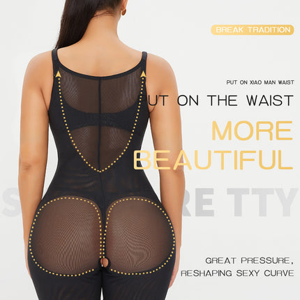 Wholesale Ladies Large Size Siamese Waist Slimming Peach Buttocks Tight Body Shaper