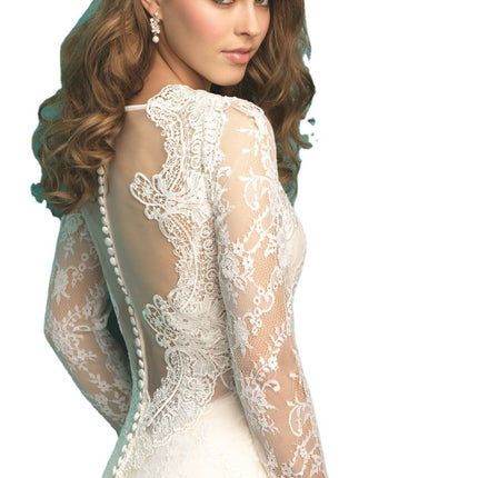 Wholesale Bridal Backless Small Trailing Long Sleeve Wedding Dress