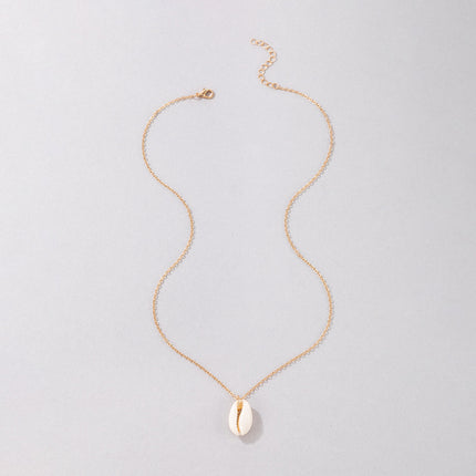 Shell Pendant Single Necklace