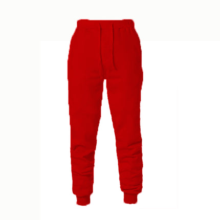 Wholesale Men's Spring Autumn Casual Sports Solid Color Joggers