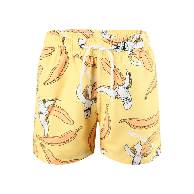 Pantalones cortos deportivos de playa para hombre de dos capas
