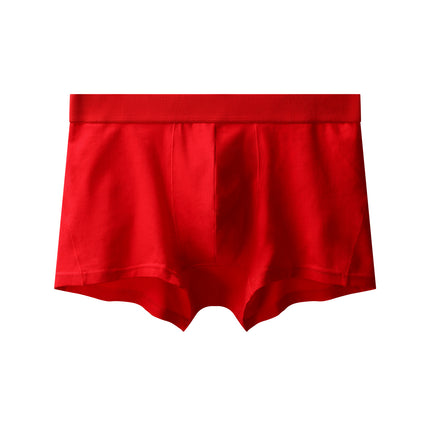 Wholesale Men's Red Confortable Breathable Boxer Brief