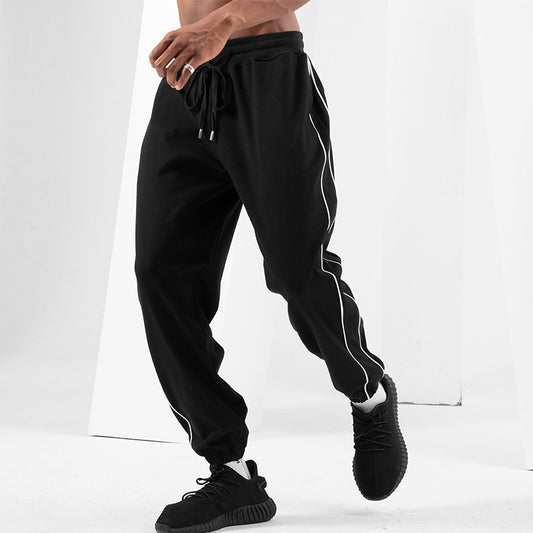 Wholesale Men's Spring Autumn Casual Slim Straight Casual Joggers