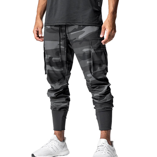 Wholesale Men's Spring Autumn Large Size Camouflage Quick-Drying Pants