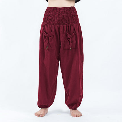 Wholesale Women's Casual Bloomers Elastic Waist Harem Sports Pants