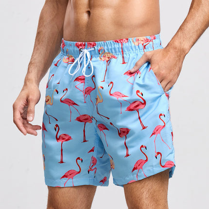 Wholesale Men's Vacation Casual Beach Shorts Swim Trunks