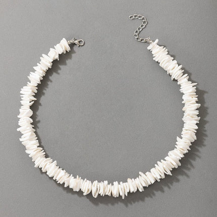 Pearl Crushed Stone Shell Fragment Necklace Women's Necklace