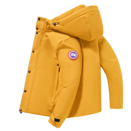 Wholesale Men's Winter Thick Warm Coat Hoodie Down Jacket
