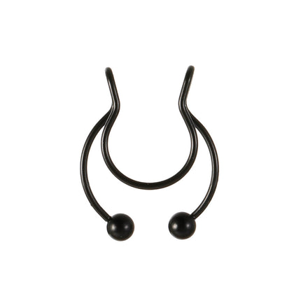 Stainless Steel U Shape Non-Perforated Nose Clip