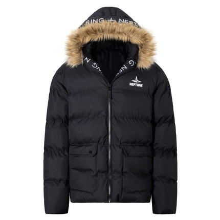 Wholesale Men's Loose Autumn Winter Jacket Fleece Casual Coat