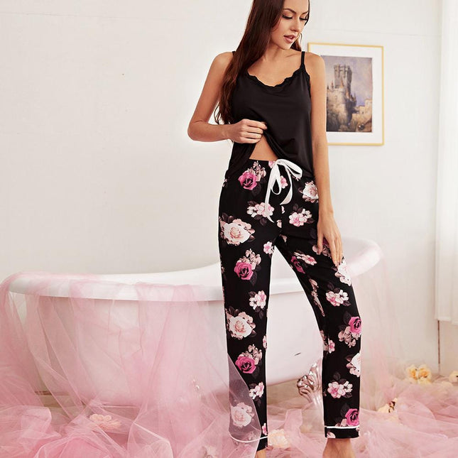 Women's Pajamas Printed Camisole Homewear Set