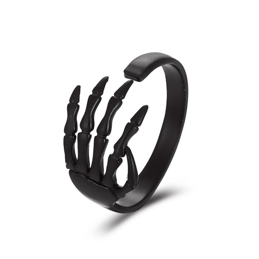 Wholesale Fashion Funny Punk Gothic Split Adjustable Paw Ring