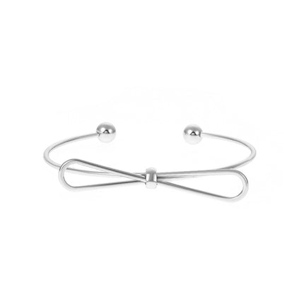Wholesale Simple Hollow Bow Bracelet Fashion Open Bracelet
