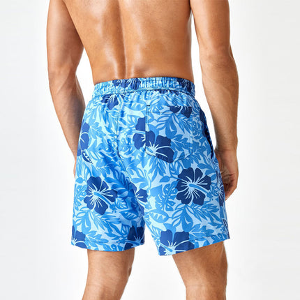 Wholesale Men's Surf Swimming Trunks Low Waist Boxer Boxer Shorts