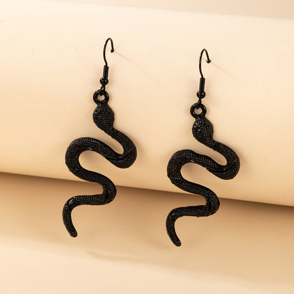 Snake Metal Snake Stud Earrings