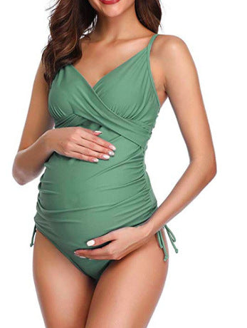 Wholesale Maternity Two-Piece Swimsuit Bikini Swimsuit Set